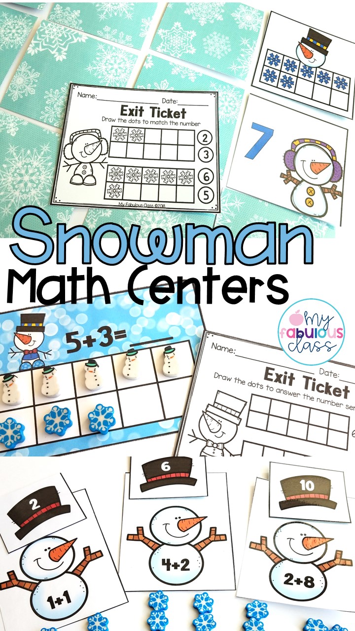 5 Snow Themed Activities - My Fabulous Class