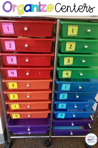 Time Saving Tips For Math Centers - My Fabulous Class