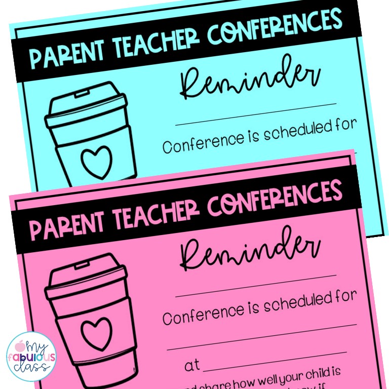 parent teacher conference reminder