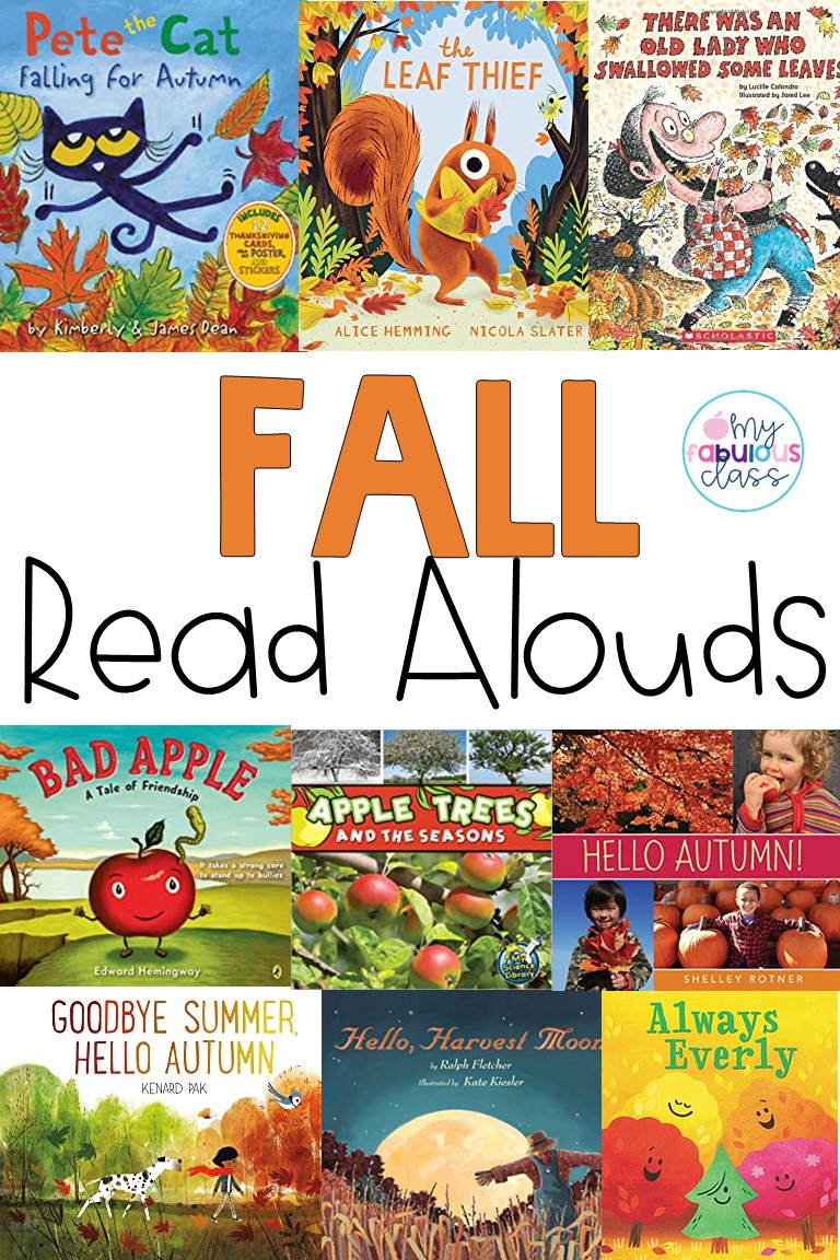 5 Fall Kindergarten Activities - My Fabulous Class